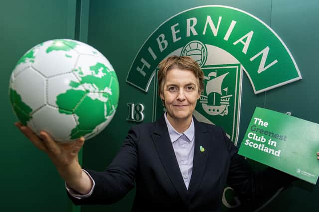 Hibernian chief executive Leeann Dempster. Picture: Bill Murray/SNS
