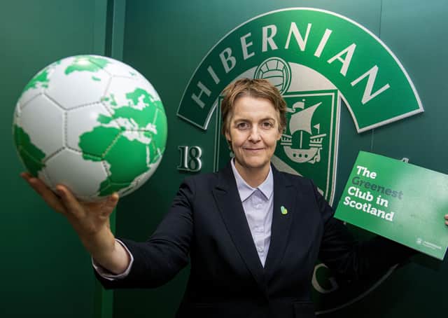 Hibernian chief executive Leeann Dempster. Picture: Bill Murray/SNS