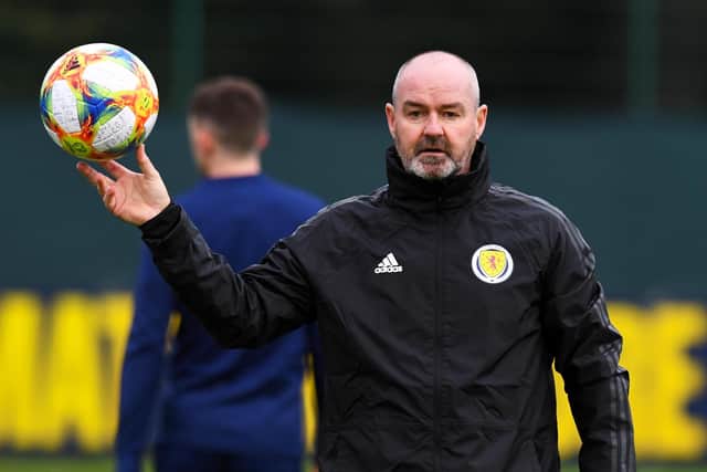 Scotland boss Steve Clarke is optimistic that his players remain in good enough shape to respond to the challenge of a demanding run of games. Picture: Craig Williamson/SNS/SFA)