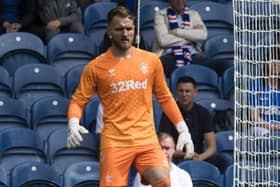 Jak Alnwick: Caught in the Ibrox ‘managerial churn’. Picture: SNS.