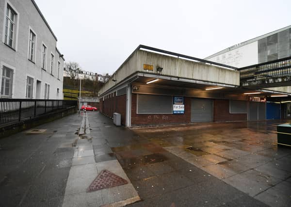 Parts of Greenock town centre have ranked highest for levels of deprivation in Scotland, according to official figures (Picture: John Devlin)