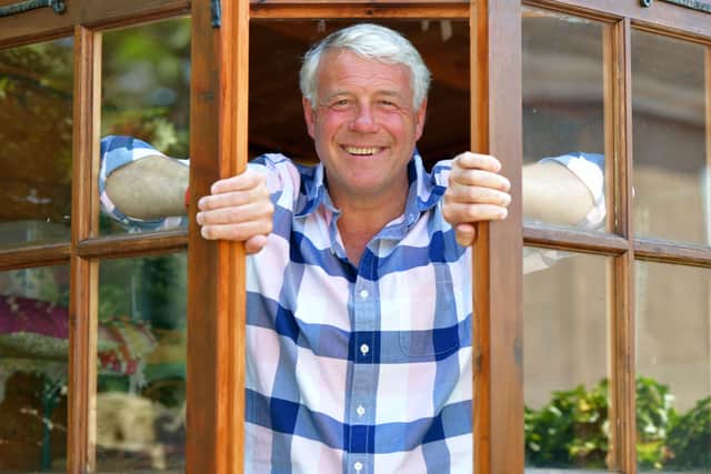 Scott Hastings chats with The Scotsman this week from his home in the Inverleith area of Edinburgh. Picture: Michael Gillen