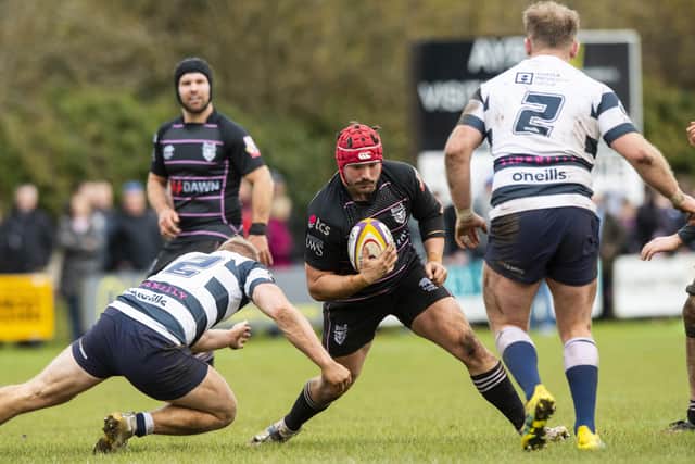 Sam Kitchen scored eight tries in his debut season with Ayrshire Bulls. Picture: SNS.