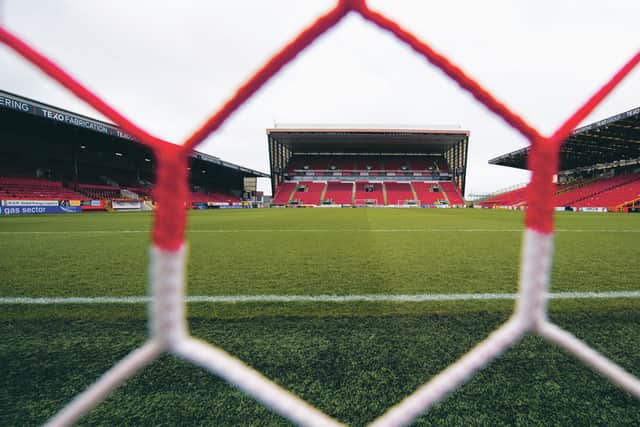 Would television coverage of behind-closed-doors games from Pittodrie include the noise of seagulls? Picture: Craig Foy/SNS