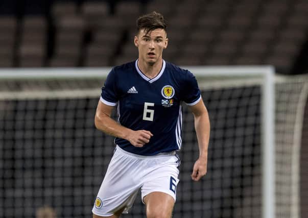 Kieran Tierney has been playing in a central defensive role for Arsenal. Picture: SNS.