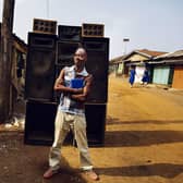 Peter Dibdin’s picture Sound System Dude  is among the prints by 50 top Scottish photographers to feature in Support in Mind’s Studies in Photography sale