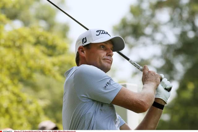 Nick Watney was the first player on the PGA Tour to test positive for coronavirus. Picture: Kevin E Schmidt/Quad-City Times via ZUMA Wire/Shutterstock.