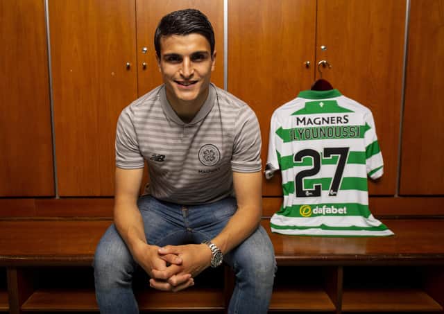 Mohamed Elyounoussi could have played for Real Betis next season but has signed up for another year’s loan at Celtic. Picture: SNS.