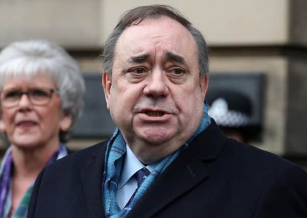 Former first minister Alex Salmond. Picture: Andrew Milligan/PA Wire