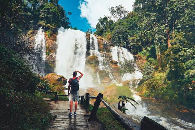 The Wachirathan waterfall, Thailand. Picture: Getty Images/iStockphoto