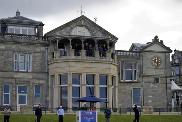The R&A clubhouse in St Andrews is set for a revamp. Picture: Sammy Turner/SNS