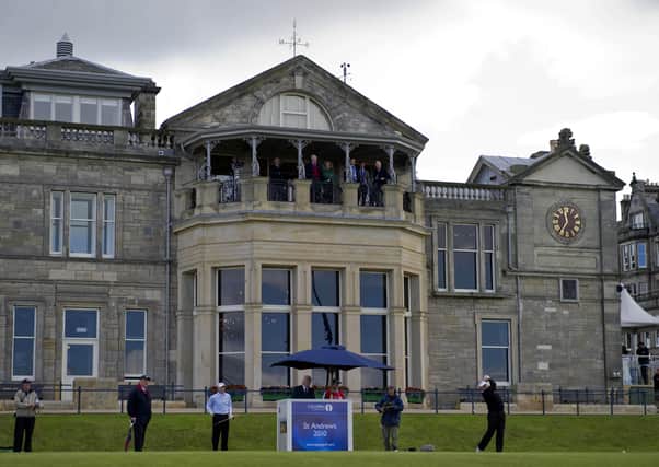 The R&A clubhouse in St Andrews is set for a revamp. Picture: Sammy Turner/SNS