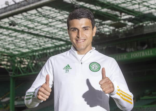 Thumbs-up for Mohamed Elyounoussi.