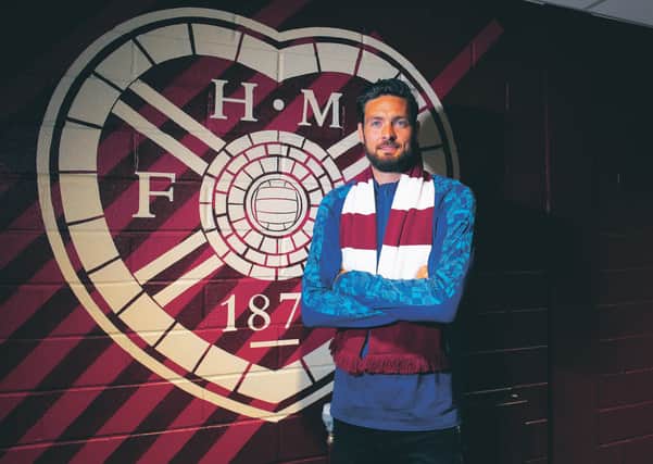 Craig Gordon is looking forward to linking up with old team-mates Robbie Neilson and Christophe Berra following his return to Hearts.  Photograph: SNS