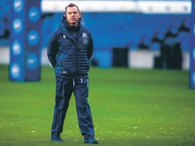 New Glasgow Warriors head coach Danny Wilson wants to make his captaincy announcement 'face to face'. 
Photograph: Gary Hutchison/SNS/SRU