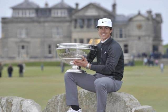Dane Thorbjorn Olesen, who won the Alfred Dunhill Links Championship, had been suspended from the European Tour since last August. Picture: Getty Images