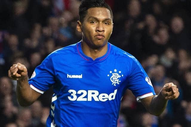 Alfredo Morelos has to focus on Rangers, says Gary McAllister. Picture: Craig Foy/SNS