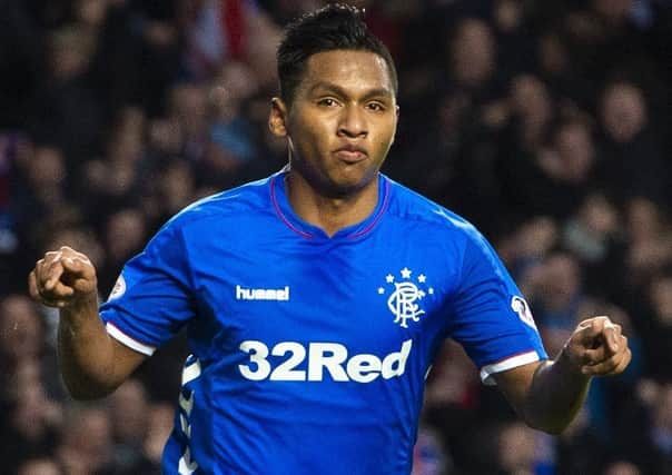 Alfredo Morelos has to focus on Rangers, says Gary McAllister. Picture: Craig Foy/SNS