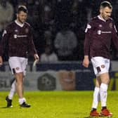Hearts’ last match: a 1-0 loss at St Mirren in March which left them rooted to the foot of the Premiership. Picture: Craig Williamson/SNS