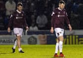 Hearts’ last match: a 1-0 loss at St Mirren in March which left them rooted to the foot of the Premiership. Picture: Craig Williamson/SNS