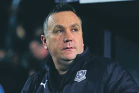 Tranmere Rovers manager Micky Mellon. Picture: Richard Sellers/PA