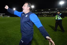 Micky Mellon had much to celebrate during his managerial reign at Tranmere Rovers.