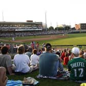Supporters gather for the more authentic baseball experience, as the Dayton Dragons and the South Bend Silver Hawks do battle out on the diamond. Picture: John Grieshop/Getty Images