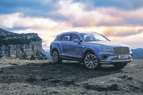 The new Bentley Bentayga
