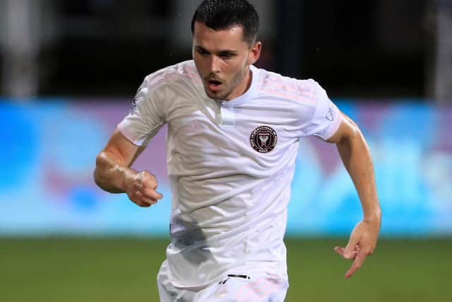 Former Celtic winger Lewis Morgan in action for Inter Miami against Orlando City. Picture: Mike Ehrmann/Getty Images