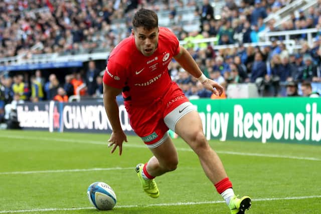Scotland wing Sean Maitland will be staying at Saracens for two more years. Picture: David Davies/PA Wire
