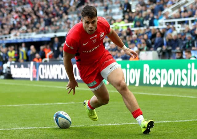 Scotland wing Sean Maitland will be staying at Saracens for two more years. Picture: David Davies/PA Wire