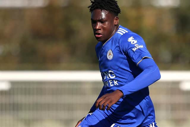Calvin Bassey in action for Leicester City reserves. Picture: Alex Pantling/Getty Images