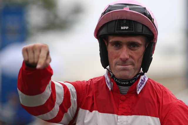 Jockey Paul Mulrennan will try to guide Gowanbuster to victory at Musselburgh. Picture: Alan Crowhurst/Getty