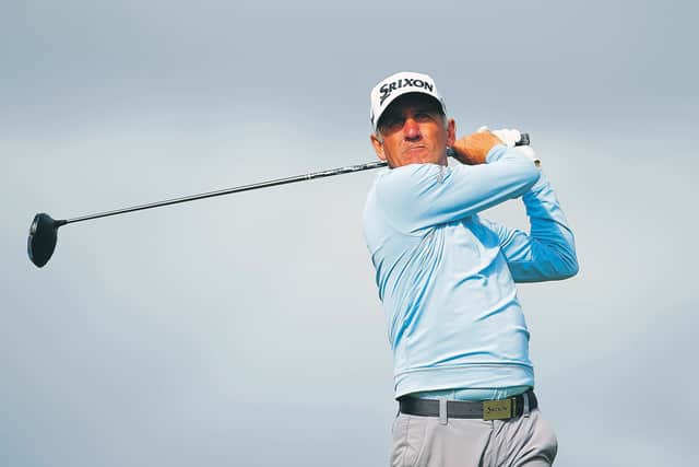 Euan Mcintosh's pro golf return has been stymied by the cancellation of the Staysure Tour season. Picture: Aitor Alcalde/Getty Images