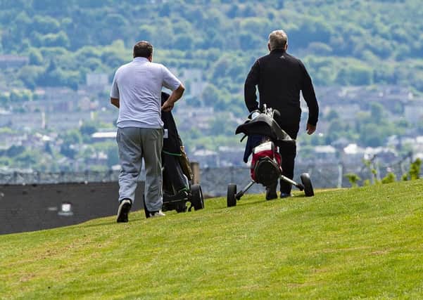 The majority of bookings at Scottish golf clubs are for two-balls and the sooner that is increased the better. Picture: SNS