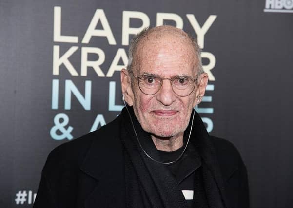Larry Kramer in 2015. (Picture: Dave Kotinsky/Getty Images)