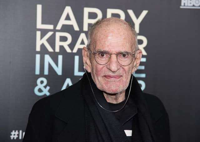 Larry Kramer in 2015. (Picture: Dave Kotinsky/Getty Images)