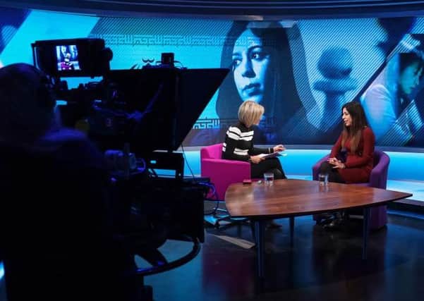 Emily Maitlis disappeared from the airwaves briefly after saying Dominic Cummings had broken lockdown rules (Picture: Hollie Adams/Getty Images)
