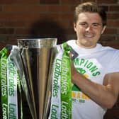Winger James Forrest has been involved in all of Celtic's nine league championships in a row.