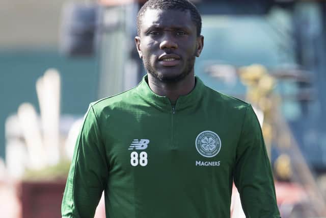 Fomer Celtic midfielder Eboue Kouassi. Picture: Craig Foy/SNS