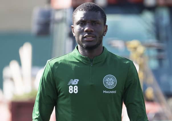Fomer Celtic midfielder Eboue Kouassi. Picture: Craig Foy/SNS