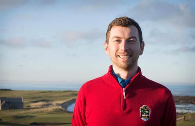 David Snodgrass said it was a 'dream come true' to become the next head professional at Crail Golfing Society.