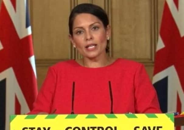 Should Priti Patel relax coming restrictions? (Picture: PA Video/PA Wire)