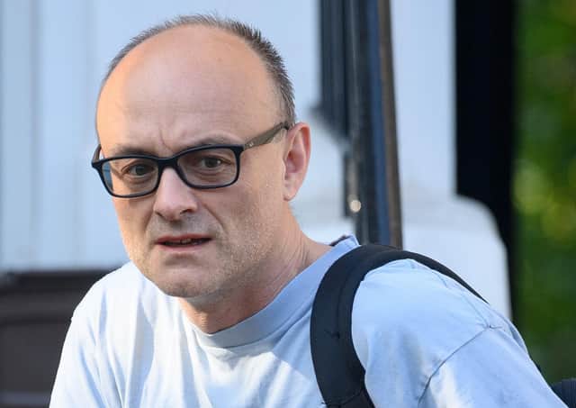 Chief Advisor to Prime Minister Boris Johnson, Dominic Cummings, leaves his home in London. Picture: Leon Neal/Getty Images
