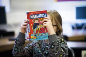 A pupil of a key worker in the classroom at Drummond Community High School in Edinburgh. Picture: Jane Barlow/PA Wire