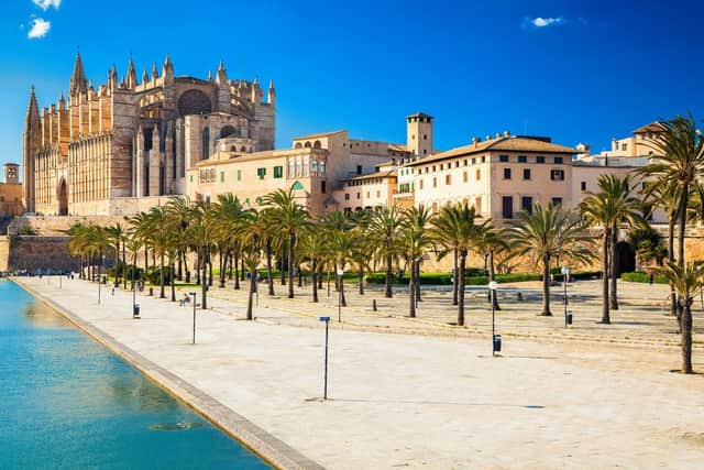 Holiday in the sun? The Cathedral of Santa Maria in Majorca (Picture: Anita Bonita/Getty)