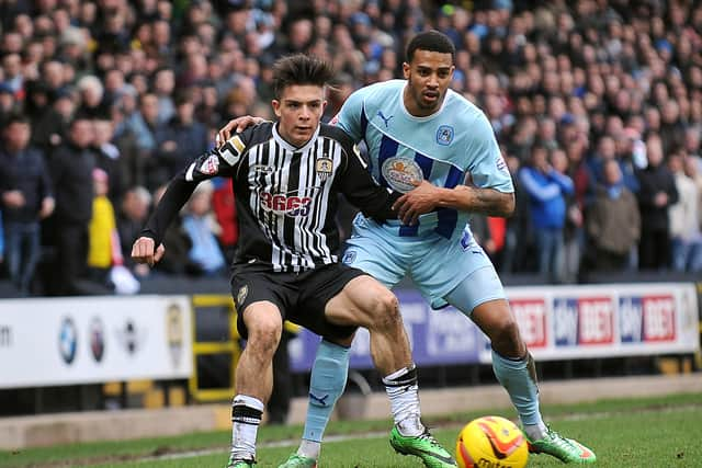 Jack Grealish (left) during his loan spell with Notts County when he had Celtic's Callum McGregor as a team-mate. Picture: PA