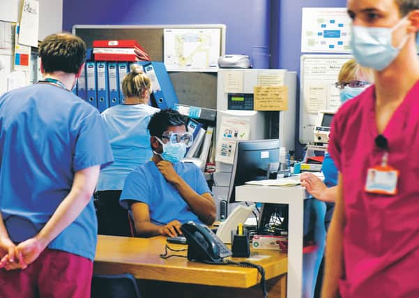 Forth Valley Royal Hospital in Larbert, Falkirk. Picture: Michael Gillen