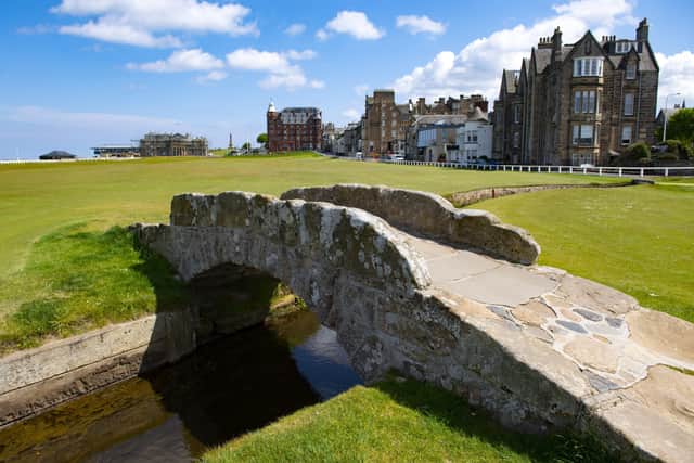 The Old Course in St Andrews looks a picture as golf prepares to make its eagerly-awaited return. Picture: SNS Group