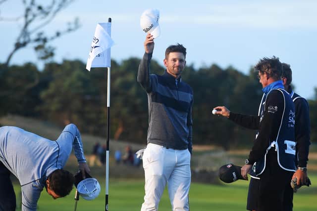 Austria's Bernd Wiesberger celebrates winning last year's Scottish Open. This year's event will take place in October. Picture: Paul Devlin/SNS